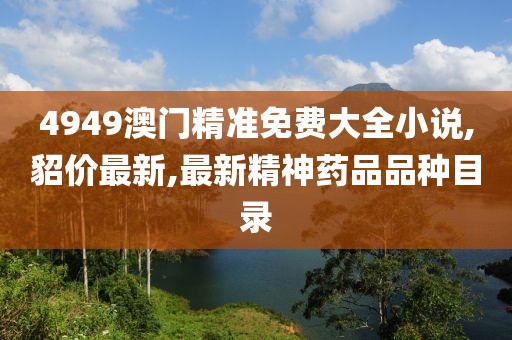 4949澳门精准免费大全小说,貂价最新,最新精神药品品种目录