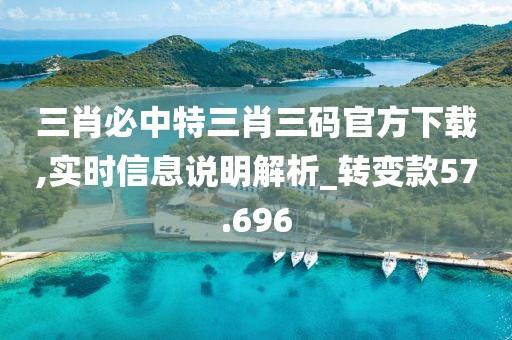 三肖必中特三肖三码官方下载,实时信息说明解析_转变款57.696