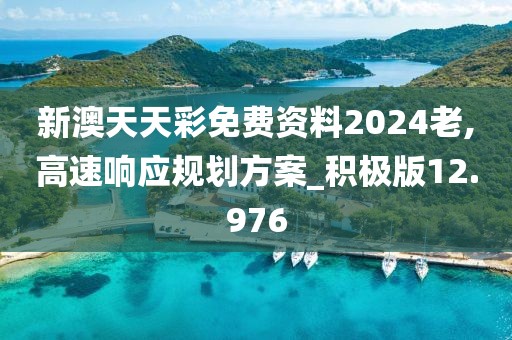新澳天天彩免费资料2024老,高速响应规划方案_积极版12.976