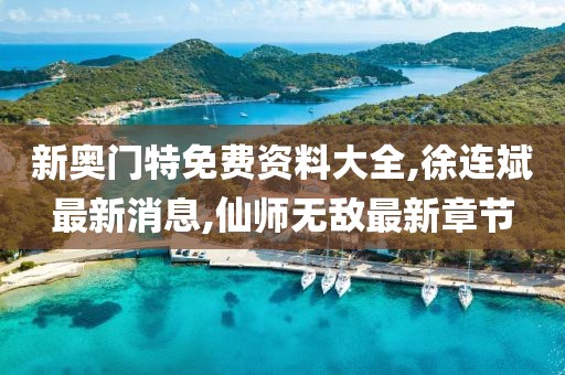 新奥门特免费资料大全,徐连斌最新消息,仙师无敌最新章节