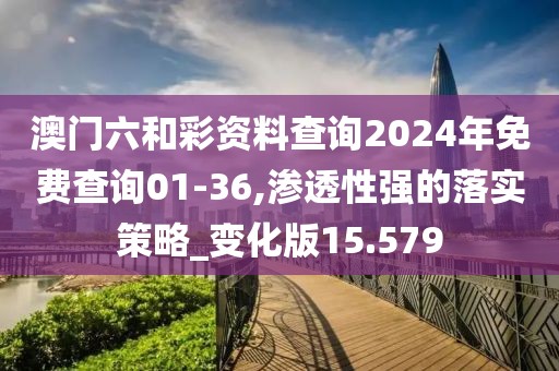 澳门六和彩资料查询2024年免费查询01-36,渗透性强的落实策略_变化版15.579