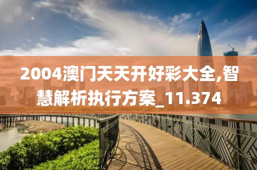2004澳门天天开好彩大全,智慧解析执行方案_11.374