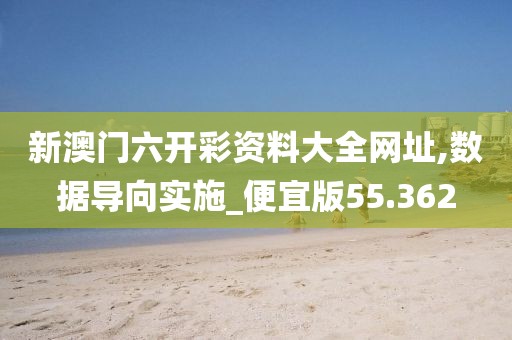 新澳门六开彩资料大全网址,数据导向实施_便宜版55.362