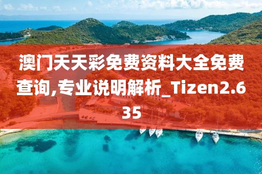 澳门天天彩免费资料大全免费查询,专业说明解析_Tizen2.635
