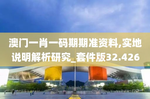 澳门一肖一码期期准资料,实地说明解析研究_套件版32.426