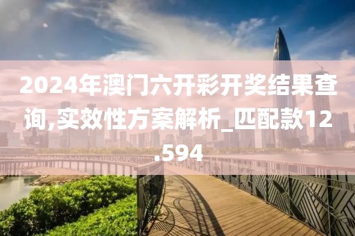 2024年澳门六开彩开奖结果查询,实效性方案解析_匹配款12.594