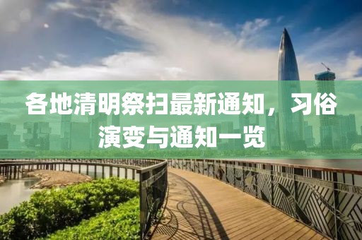 各地清明祭扫最新通知，习俗演变与通知一览