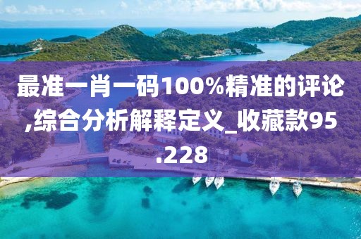 最准一肖一码100%精准的评论,综合分析解释定义_收藏款95.228