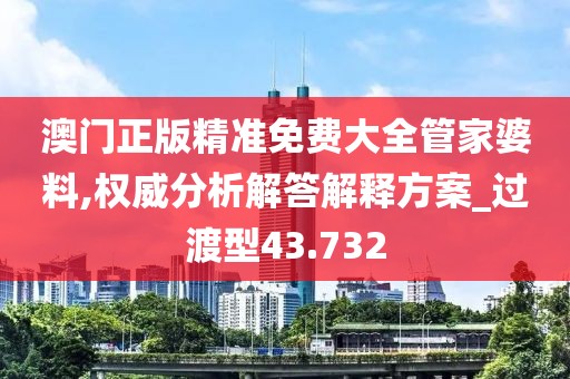 澳门正版精准免费大全管家婆料,权威分析解答解释方案_过渡型43.732