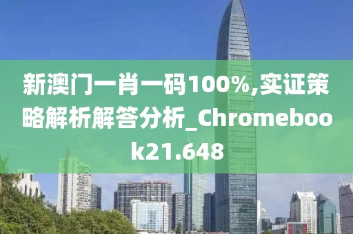 新澳门一肖一码100%,实证策略解析解答分析_Chromebook21.648