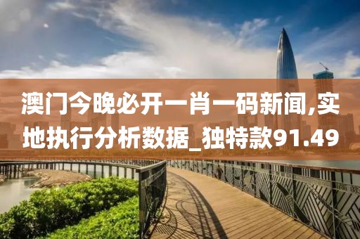 澳门今晚必开一肖一码新闻,实地执行分析数据_独特款91.49