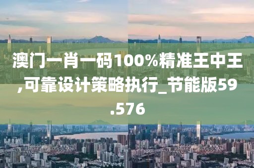澳门一肖一码100%精准王中王,可靠设计策略执行_节能版59.576