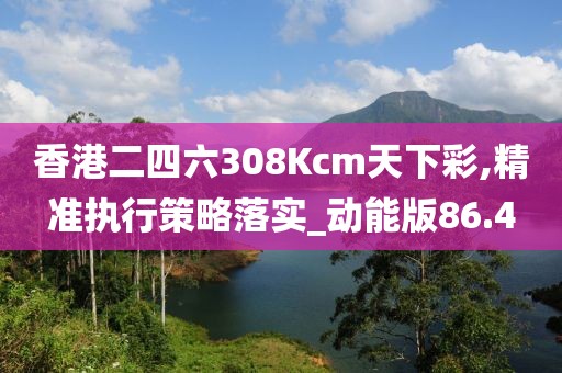 香港二四六308Kcm天下彩,精准执行策略落实_动能版86.4