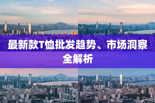 最新款T恤批发趋势、市场洞察全解析