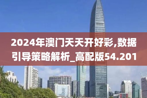 2024年澳门天天开好彩,数据引导策略解析_高配版54.201