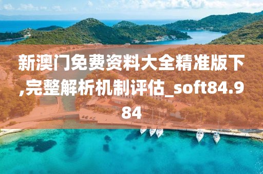 新澳门免费资料大全精准版下,完整解析机制评估_soft84.984