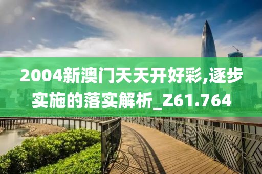 2004新澳门天天开好彩,逐步实施的落实解析_Z61.764