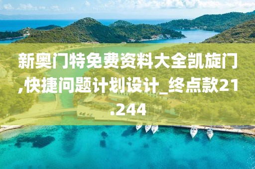 新奥门特免费资料大全凯旋门,快捷问题计划设计_终点款21.244