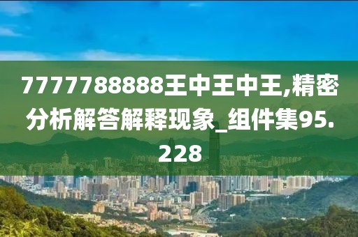 7777788888王中王中王,精密分析解答解释现象_组件集95.228