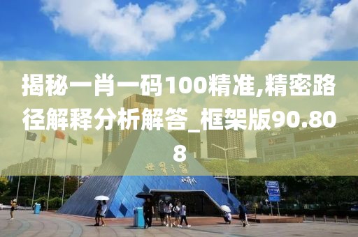 揭秘一肖一码100精准,精密路径解释分析解答_框架版90.808