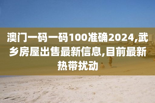 澳门一码一码100准确2024,武乡房屋出售最新信息,目前最新热带扰动