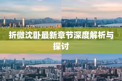 折微沈卧最新章节深度解析与探讨