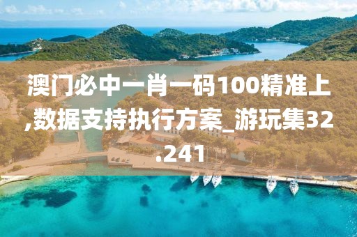 澳门必中一肖一码100精准上,数据支持执行方案_游玩集32.241