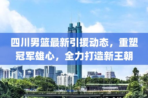 四川男篮最新引援动态，重塑冠军雄心，全力打造新王朝