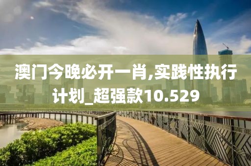澳门今晚必开一肖,实践性执行计划_超强款10.529
