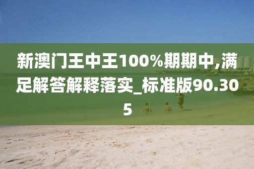 新澳门王中王100%期期中,满足解答解释落实_标准版90.305