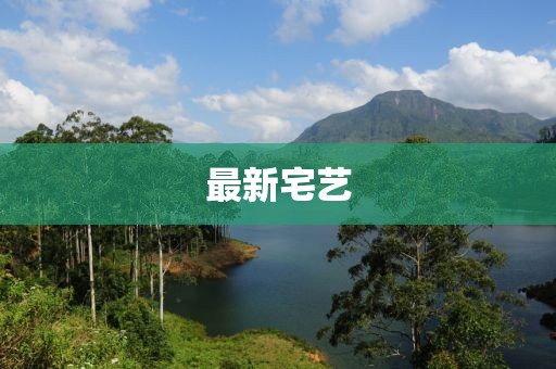 最新宅艺