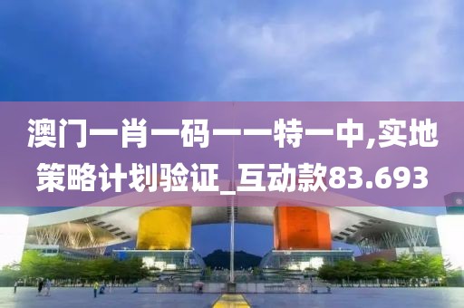 澳门一肖一码一一特一中,实地策略计划验证_互动款83.693