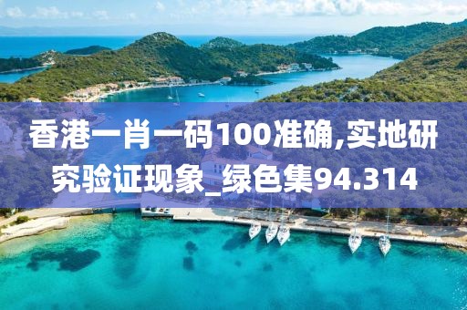 香港一肖一码100准确,实地研究验证现象_绿色集94.314