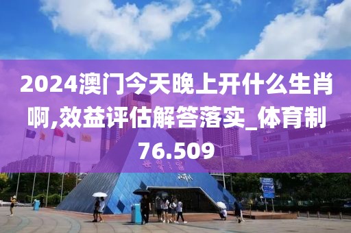 2024澳门今天晚上开什么生肖啊,效益评估解答落实_体育制76.509