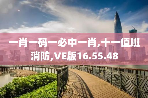 一肖一码一必中一肖,十一值班消防,VE版16.55.48