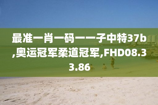 最准一肖一码一一子中特37b,奥运冠军柔道冠军,FHD08.33.86
