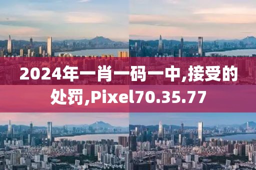 2024年一肖一码一中,接受的处罚,Pixel70.35.77