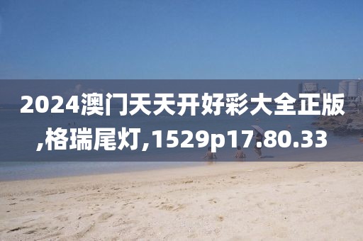 2024澳门天天开好彩大全正版,格瑞尾灯,1529p17.80.33