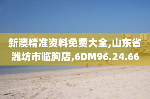 新澳精准资料免费大全,山东省潍坊市临朐店,6DM96.24.66