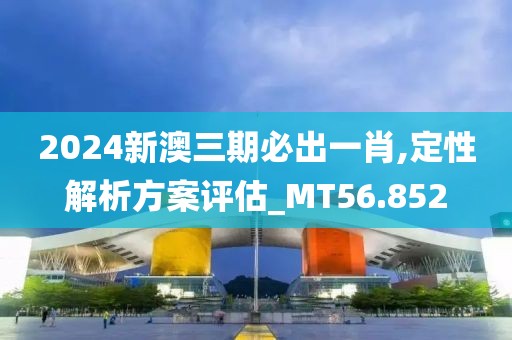 2024新澳三期必出一肖,定性解析方案评估_MT56.852