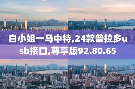 白小姐一马中特,24款普拉多usb接口,尊享版92.80.65