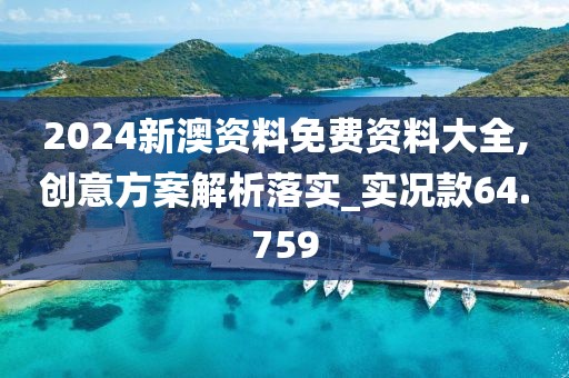 2024新澳资料免费资料大全,创意方案解析落实_实况款64.759