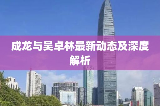 成龙与吴卓林最新动态及深度解析