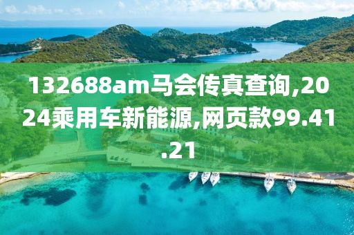 132688am马会传真查询,2024乘用车新能源,网页款99.41.21