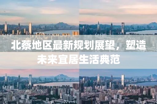 北蔡地区最新规划展望，塑造未来宜居生活典范