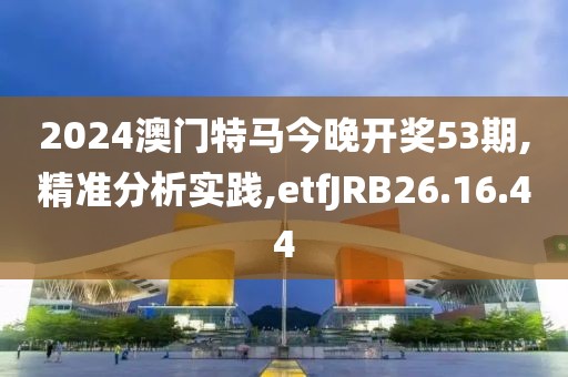 2024澳门特马今晚开奖53期,精准分析实践,etfJRB26.16.44