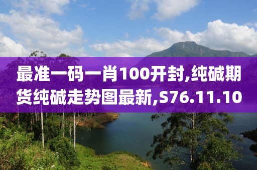 最准一码一肖100开封,纯碱期货纯碱走势图最新,S76.11.10
