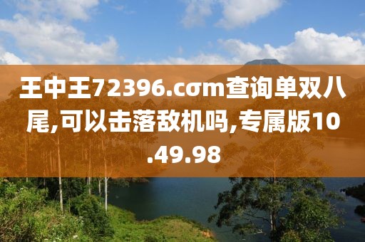 王中王72396.cσm查询单双八尾,可以击落敌机吗,专属版10.49.98