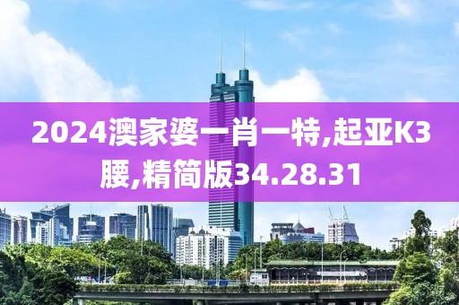 2024澳家婆一肖一特,起亚K3腰,精简版34.28.31