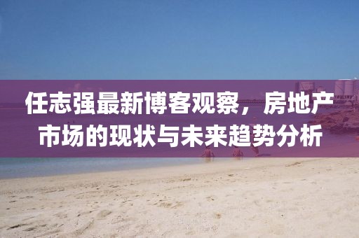 任志强最新博客观察，房地产市场的现状与未来趋势分析